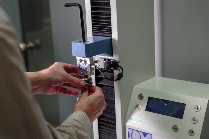 Qualitätstests Maschine